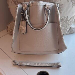 Elegant Gray Women's Handbag